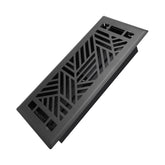 Howeall Brooklyn floor register front view showing sturdy walkable vent cover