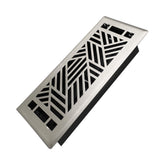 Howeall Brooklyn-design floor register with 4x10 inch opening for balanced air distribution