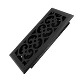 Howeall floor register with Charlotte design and Boston pattern adds stylish vent coverage to a room