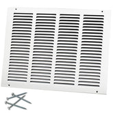 Howeall durable steel return air grille enhances airflow while blending with decor.
