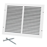 Howeall return air grille front view showing durable steel construction