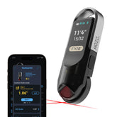 HOZO NeoRulerGO laser measurement for precise distance captures on site.