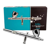 HP-CS dual-action airbrush front view for precise lines and broad coverage on miniatures