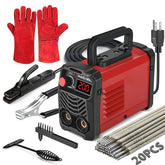 Hpoouo 200A welder compact front view for easy transport.
