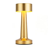 HPUFKOT portable LED table lamp with top touch control for easy brightness selection.