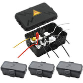Hrensaw IP54 large outdoor box front view protects outdoor connections.