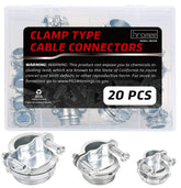 Hromee 1/2 inch cable connectors ensure secure Romex routing in metal conduit.