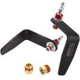 Hromee rafter hook hanger secures pneumatic tools on rafters for easy access