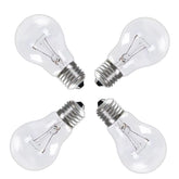Hrsovii A19 clear rough-service bulb highlights 2700K soft white glow for task lighting