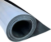 HSS EPDM EasyStick membrane roll in black for durable flat roof waterproofing.