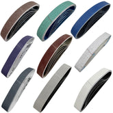 Huanlemai sanding belts 80-120 grit for heavy shaping and deburring