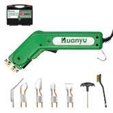 Huanyu electric hot knife assembly showing precise edge fusion for clean cuts.