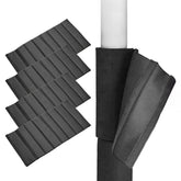 Hudson Comfort basement pole wrap with anti slip fabric for secure protection around a pillar