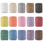HULISEN colorful bakers twine roll close-up, 2mm cotton strands ideal for crafts.