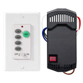 Humpptom UC9050T remote front view showing easy-to-push buttons for quick fan control.