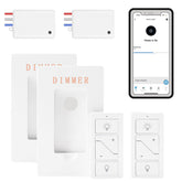 Humpptom wireless dimmer switch with Alexa compatibility for hands-free lighting control.