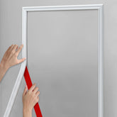 Hungbak peel-stick chair rail 240l-0-9w for quick, mess-free installation.