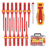 HURRICANE 1000V screwdriver set collection shows comprehensive professional versatility