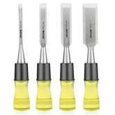 HURRICANE wood chisel set, 1/4-inch blade for precise detailing in softwood projects.