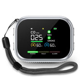 HushDream 6-in-1 detector front view with quick safety readings for homes.