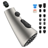 Hygie Rinse curve faucet head with universal adapters fits Kohler and more