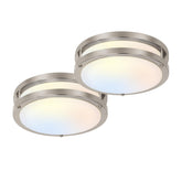 hykolity 10-inch flush mount LED ceiling light with diffuser for even illumination