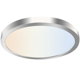 hykolity 12-inch selectable CCT round panel light for versatile room lighting