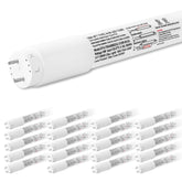 Hykolity 20-pack LED T8 tube bundle for energy-efficient office lighting.