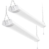 Hykolity 4ft LED shop light with 13000lm for bright visibility in workshops.