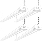 hykolity 4ft LED shop light package delivers bright, energy-efficient daylight for garages.