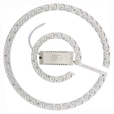 Hyoquilex 45W LED engine panel installed for ceiling fan retrofit delivers bright, efficient lighting.