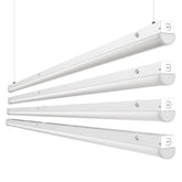 Hyperlite 8ft LED strip light with easy assembly for quick garage setup and bright coverage.