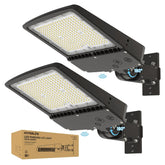 Hyperlite LED parking lot light 200W provides bright outdoor coverage for large areas