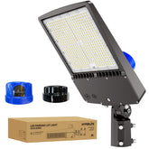 HYPERLITE LED parking-lot light 300W delivers bright, energy-efficient illumination.