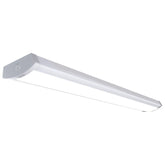 HyperLite wraparound 4ft light front view demonstrates slim, bright ceiling mount for workspaces.
