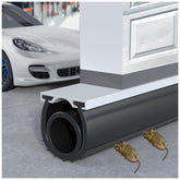 Hzetuu premium garage door bottom seal 16.5 ft blocks drafts and rain.