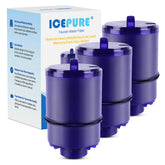 ICEPURE faucet filter replacement compatibility chart shows broad PUR model compatibility for easy selection