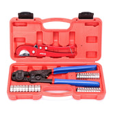 iCRIMP ratchet PEX cinch tool close-up for quick, secure clamping