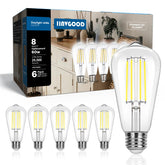 IINVGOOD Edison filament bulb with clear glass adds vintage charm and bright illumination