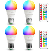 ILC color-changing bulb with remote control for customizable ambience