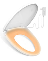 iliD heated toilet seat elongated shell delivering even warmth for comfort