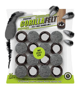 Slipstick GorillaFelt 1-Inch Round Chair Leg Floor Protectors (Tap-On Felt Glides) – Set of 16