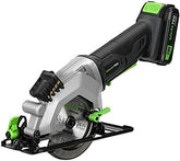 GALAX PRO mini circular saw front view for compact, precise cuts in tight spaces.