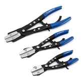 Casoman 8-inch hose pinch pliers close-up for precise fuel line control