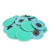 BHA Green Zirconia Quick Change Discs with Grinding Aid, Type R, 3