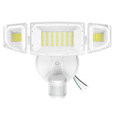 iMaihom 50W motion sensor outdoor light, front view, delivers bright entryway illumination for safer evenings.