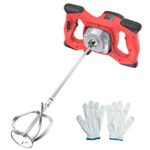 IMAYCC cement mixer 2100W motor powers heavy materials with steady blending.