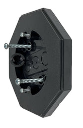 iMBAPrice IMBA-8161 BK mounting block for exterior siding, enables secure outdoor installations.