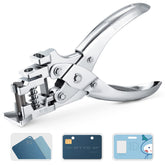 IMLIKE 3-in-1 badge slot puncher with a compact metal body for durable daily use.
