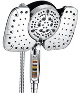 INAVAMZ 2-in-1 rainfall shower head delivers full-body coverage for a spa-like shower.